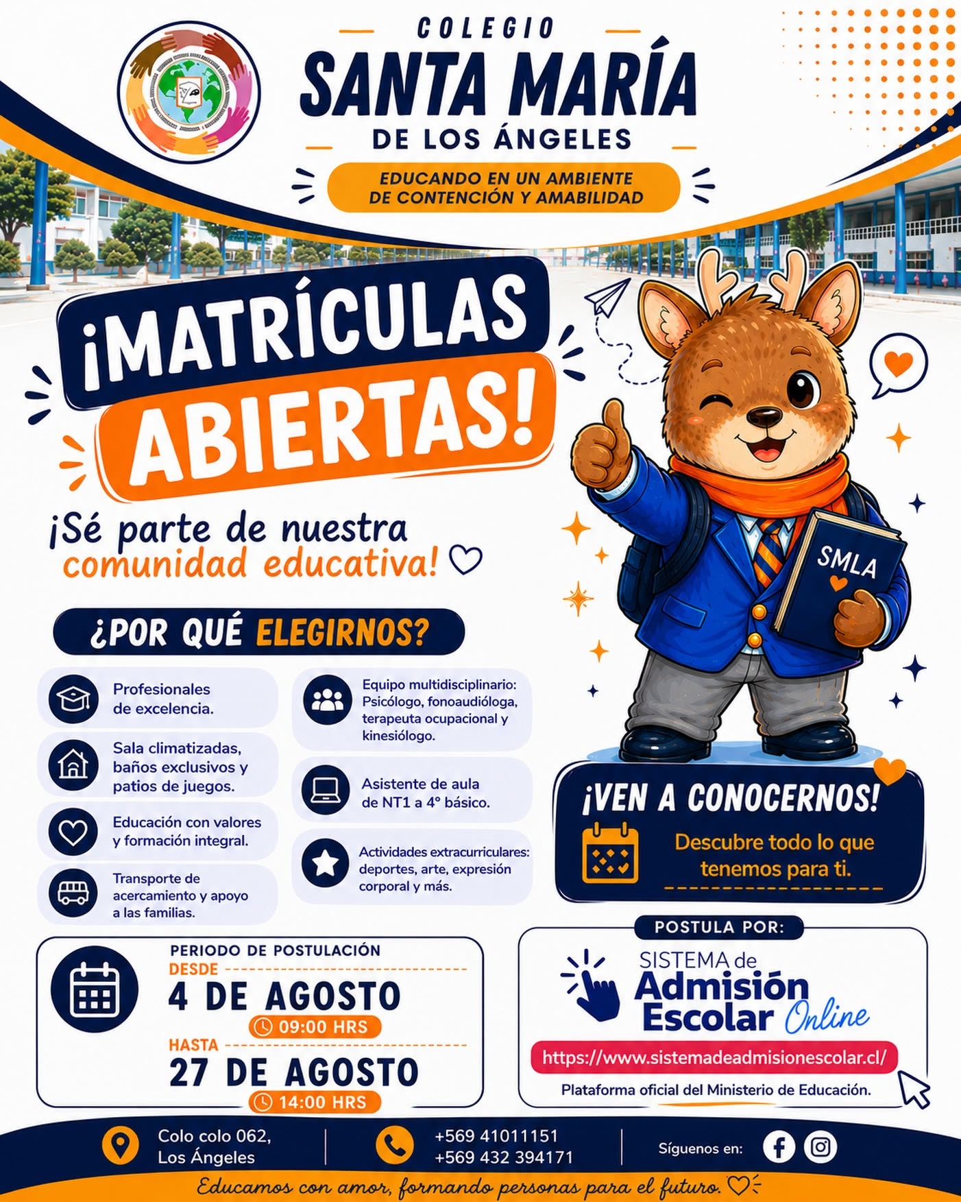 Matrículas Abiertas 2027