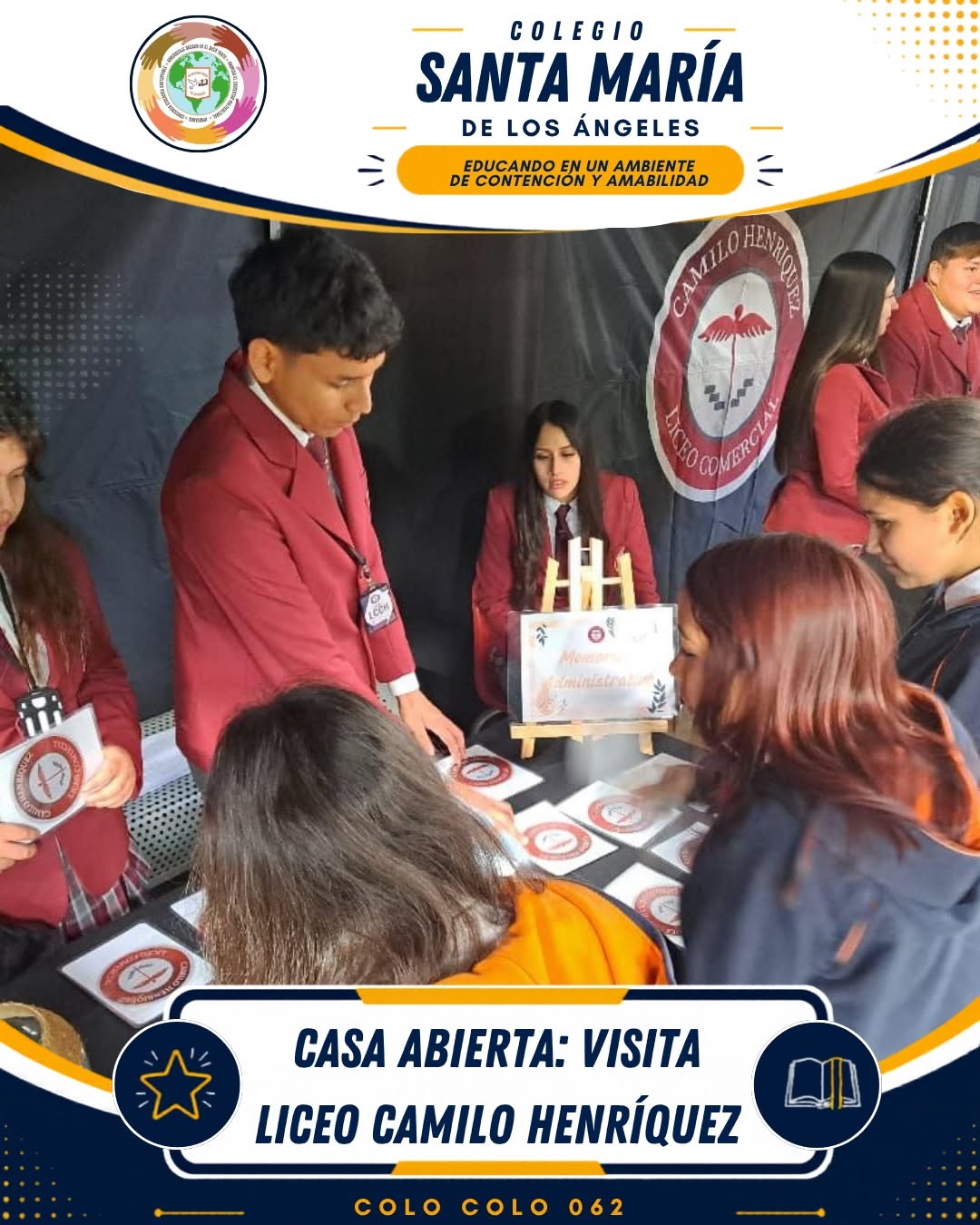 Casa Abierta - Visita a Liceo Camilo Henríquez 2026