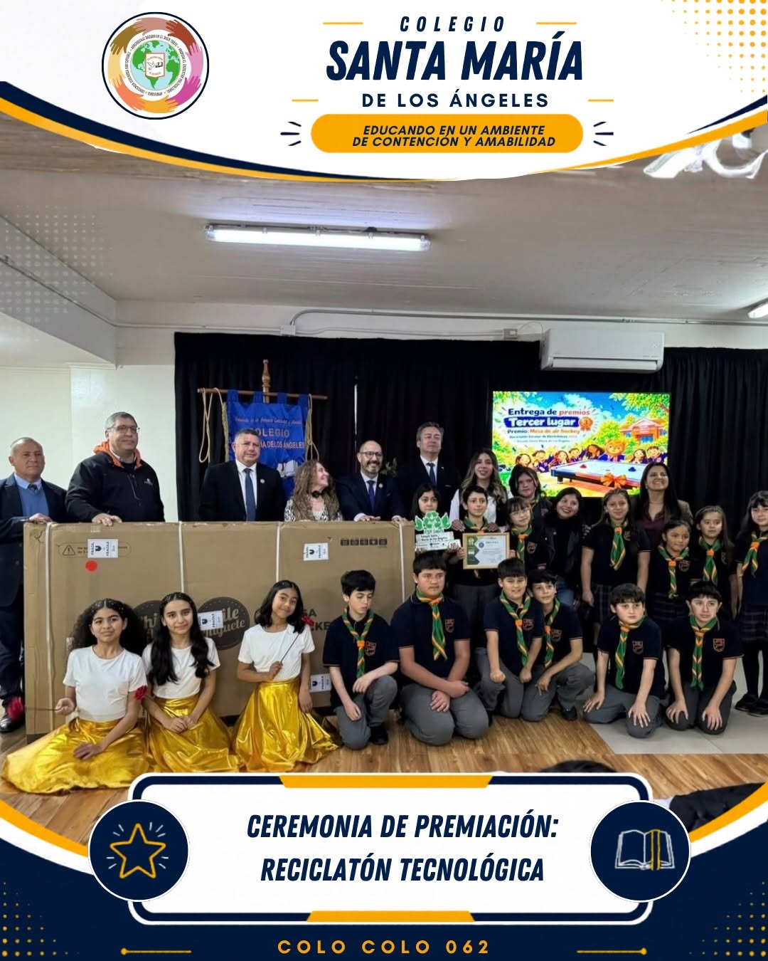 Ceremonia de Premiación de la "Reciclatón" de Aparatos Electrónicos 2026