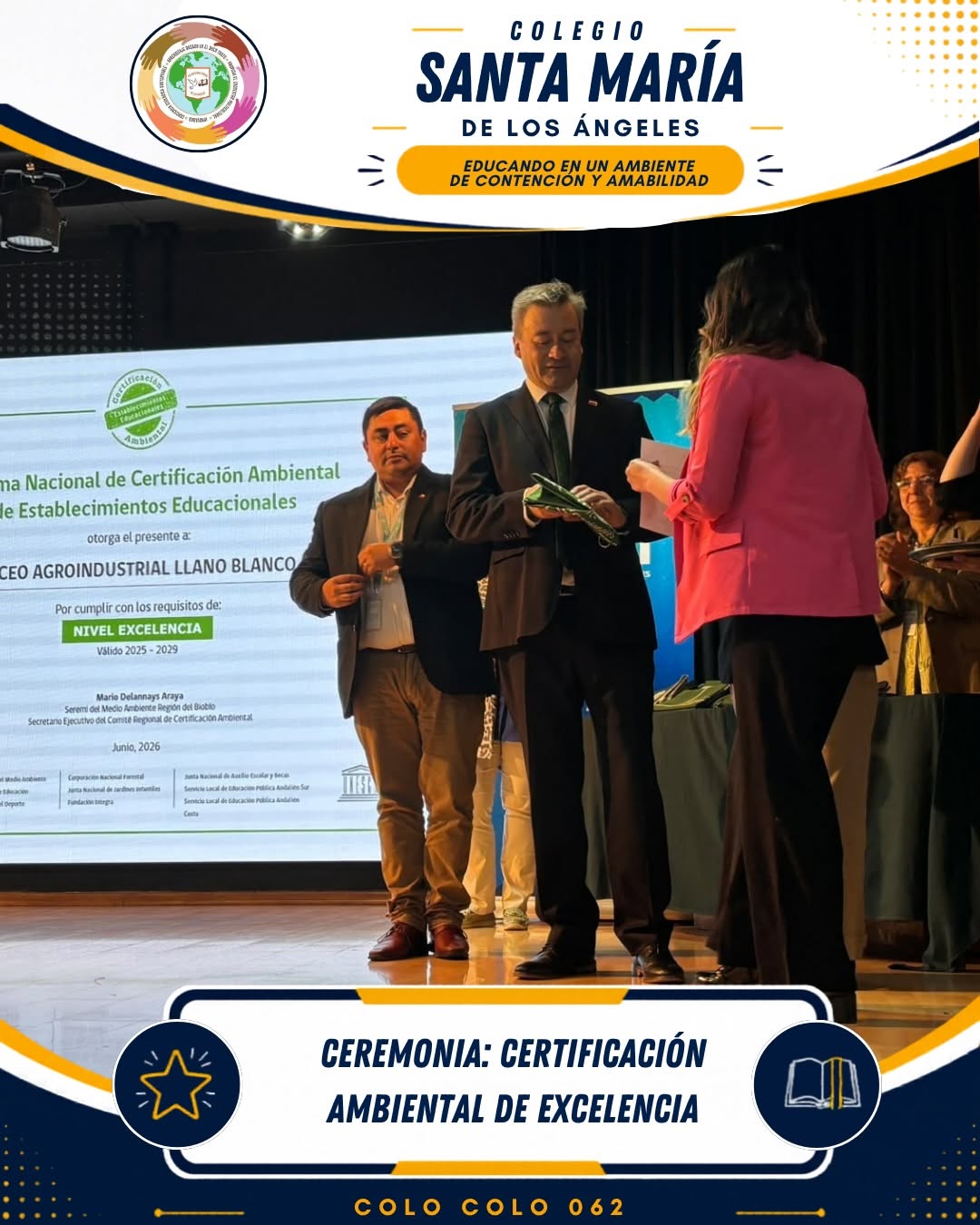 Ceremonia Certificación Ambiental de Excelencia 2026